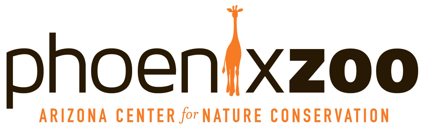 Phoenix Zoo Logo PMS Giraffe